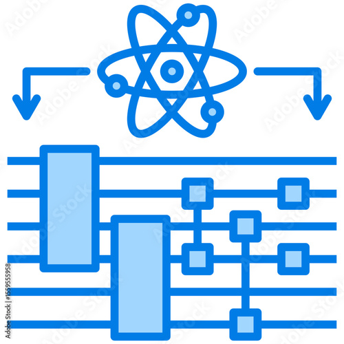 Quantum Circuit Icon