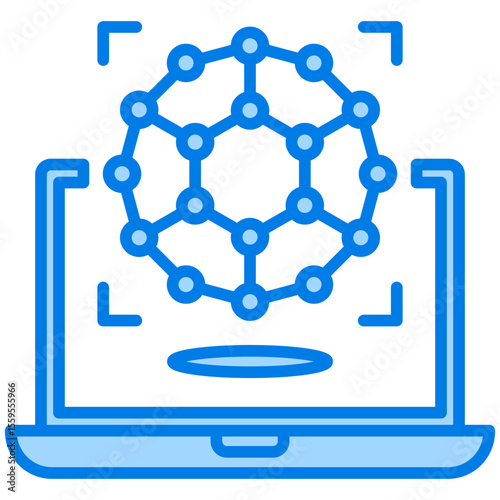 Quantum Simulation Icon