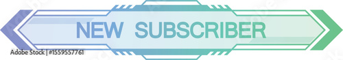 New subscriber frame for streamer