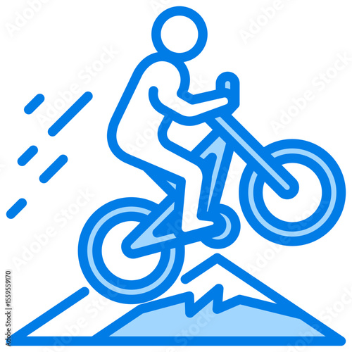 Mountain Bike Icon