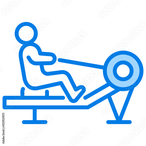 Rowing Machine Icon