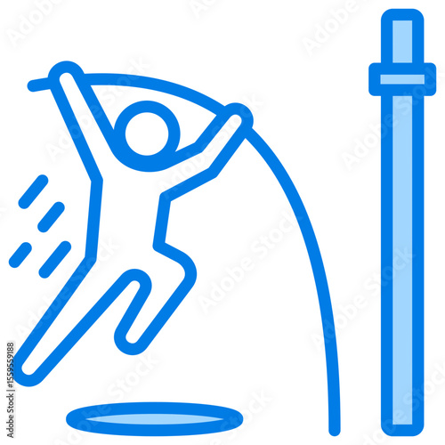 Pole Vault Icon