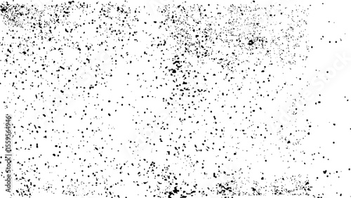 Abstract black and white mottle background elements of graphic design, empty template for all design. Distress or dirt and damage effect concept.