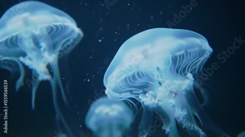 jellyfish in the water