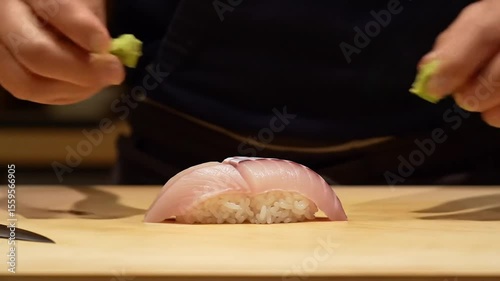 chef cuts chicken on board