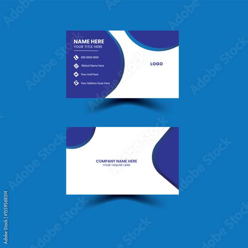 business card design template