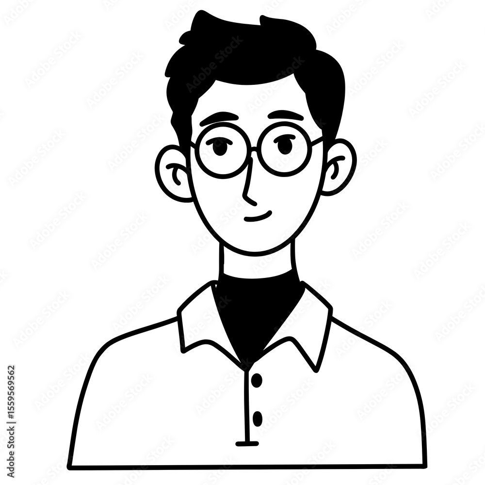silhouette of a man icon illustration silhouette of a man icon illustration