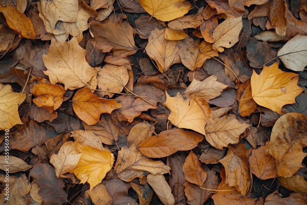 Beautiful collection of fallen dry leaves in seamless autumn tones across the forest floor, the beauty of fallen dry leaves seamless time lapse virtual Photo Background Beautiful collection of fallen dry leaves in seamless autumn tones across the forest floor, the beauty of fallen dry leaves seamless time lapse virtual Photo Background