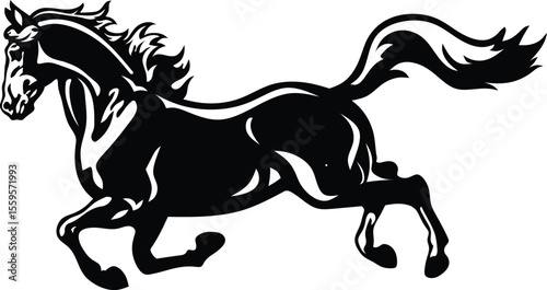 horse vector illustration