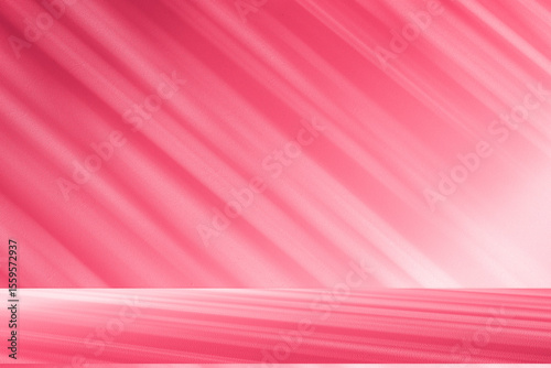 Wall interior background, studio and backdrops show products.with shadow from window color pink background for text insertion and presentation interior decoration	