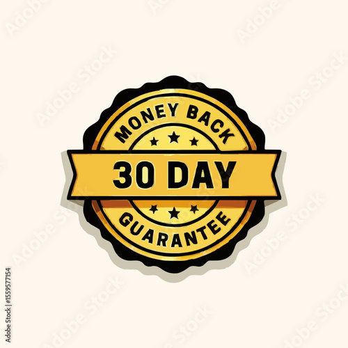 premium quality label, 100 percent guarantee, 100 percent guarantee label