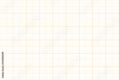 Transparent Background Grid Paper with Orange Lines – Vector Template