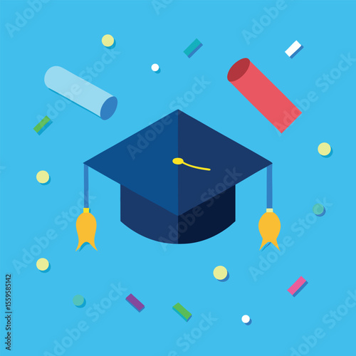 graduation education cap hat