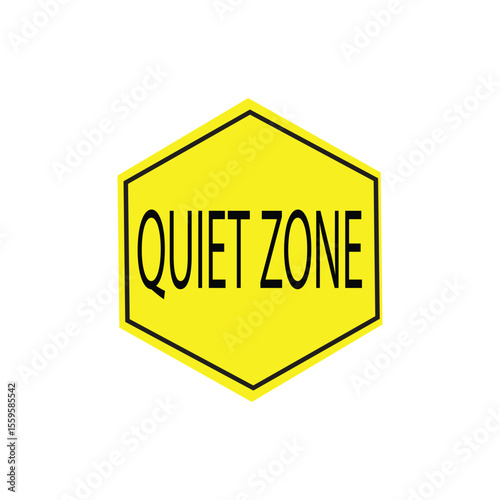 calm zone sign vector illustration indicating that someone is in a situation that feels safe