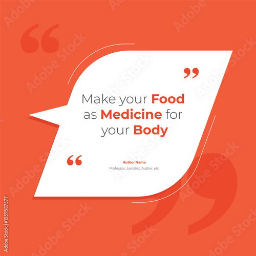 Bubble testimonial banner, quote, infographic. Social media post template designs for quotes. Empty speech bubbles, quote bubbles and text box