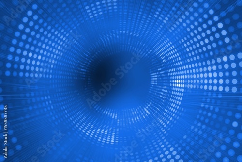 Fototapeta Naklejka Na Ścianę i Meble -  Blue background with dots