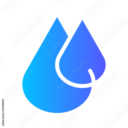 drops gradient icon