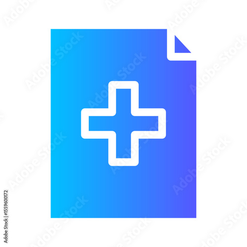 health report gradient icon