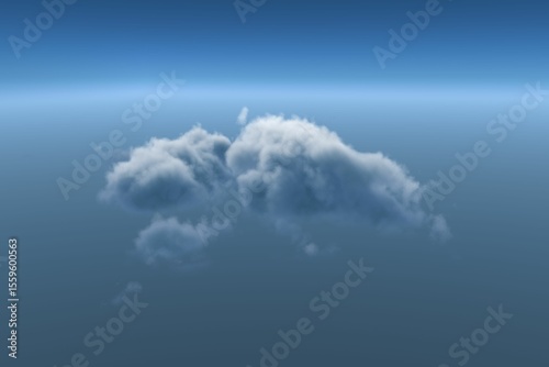 Fototapeta Naklejka Na Ścianę i Meble -  Close up of clouds against blue sky