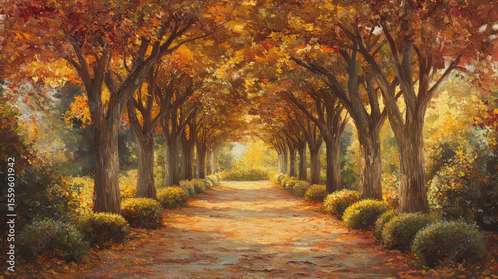 custom made wallpaper toronto digitalThe Arrival of Autumn