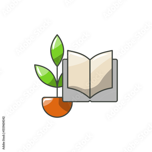 Personal Growth Icon, Self Development Journey.