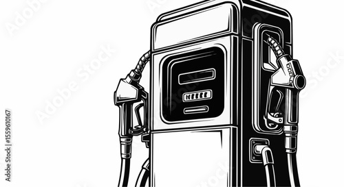 old gas pump