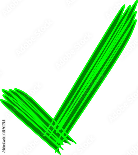 Tick Mark, Check Mark Vector Icon - Correct, Done, Approve Graphic Symbol, Tick Mark, Check Mark Vector Icon - Correct, Done, Approve Graphic Symbol