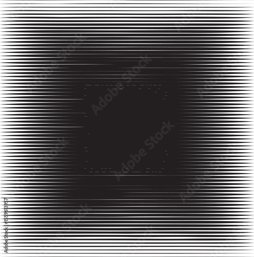 Wallpaper Mural Abstract halftone square with a gradient line pattern, ideal for modern backgrounds, textures, and graphic design elements with a futuristic feel. Torontodigital.ca