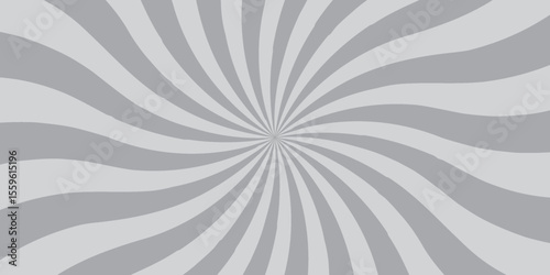 Sunburst Modern retro vintage sunrise sunbeam element spiral striped. Spiral starburst and striped pattern abstract geometric retro sunrays line wavy texture.	