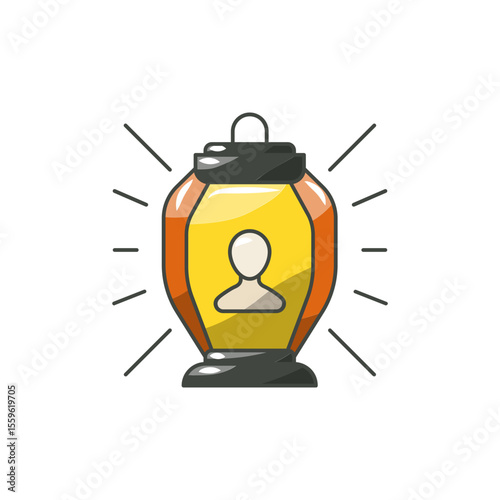 Inner Light Icon, Self Discovery Guidance.
