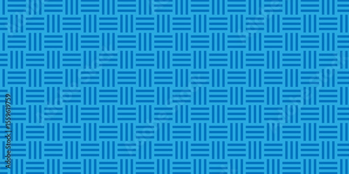 Minimal line Seamless geometric pattern with shapes. Decoration and maze ornament square wall tile.	