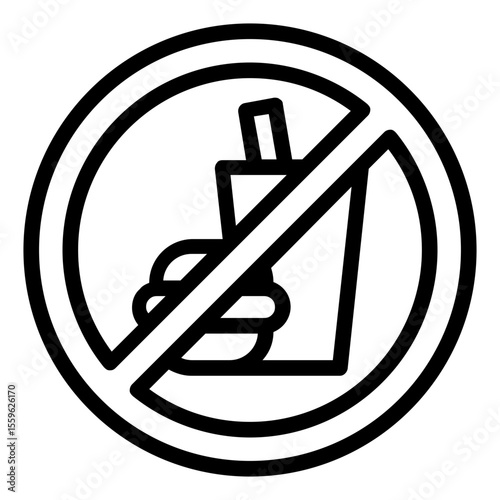 no food icon