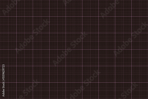 Black Background Grid Paper with Pink Lines – Vector Template