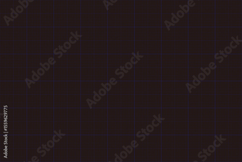 Black Background Grid Paper with Blue Lines – Vector Template