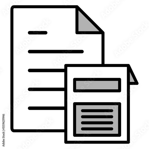 イラストアイコン素材：医療ファイル