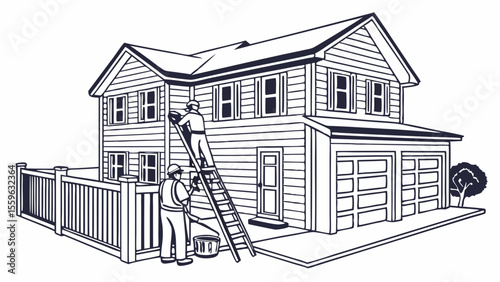 House exterior painting