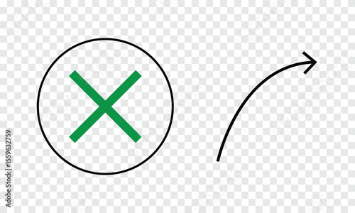 Incorrect answer or action followed by a positive shift.