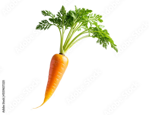 Close-up image of baby carrots, PNG