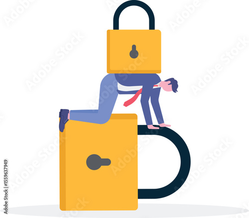Business closing down or die in Coronavirus pandemic lockdown crisis, unemployment and debt problem or bankruptcy concept

