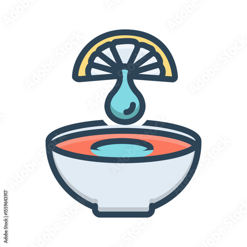 Vector color shadow icon for Extracts