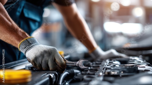 Mechanic car repair