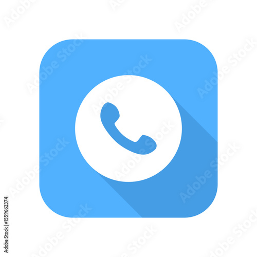 vector phone icon, contact icon, call icon without background