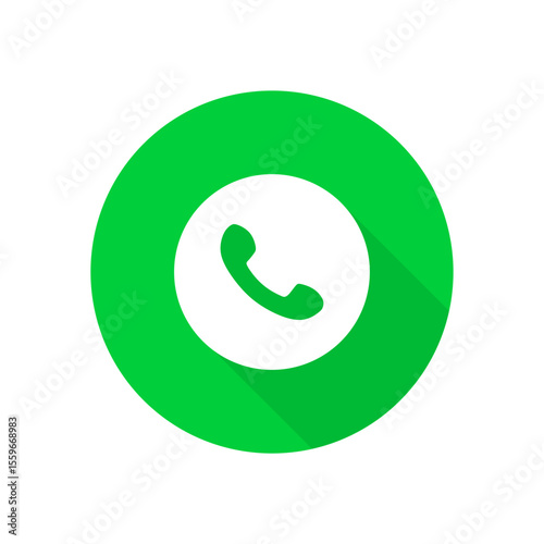 vector phone icon, contact icon, call icon without background