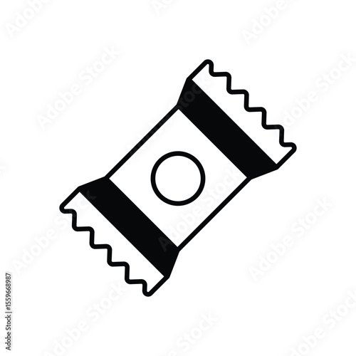 Snack Bar Icon vector stock illustration