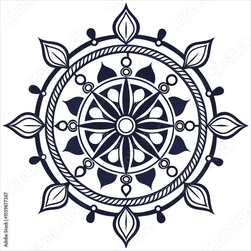 Vector doodle mandala . Ornamental luxury mandala Mandala Line Illustration . various mandala . Mandala Pattern Designs . Henna mandala. Mehndi style. Decorative pattern in oriental style.