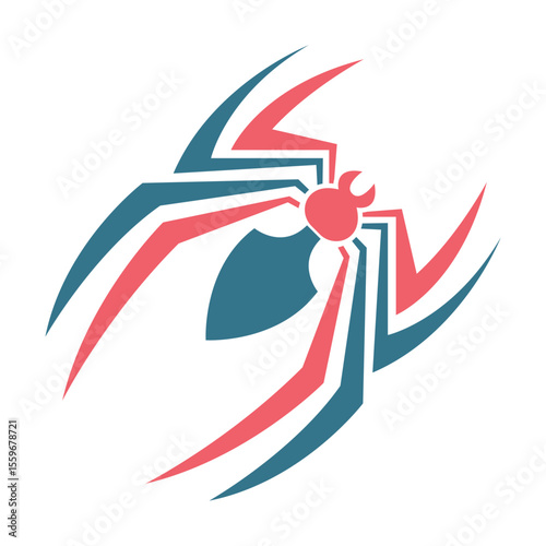 Spider logo icon design