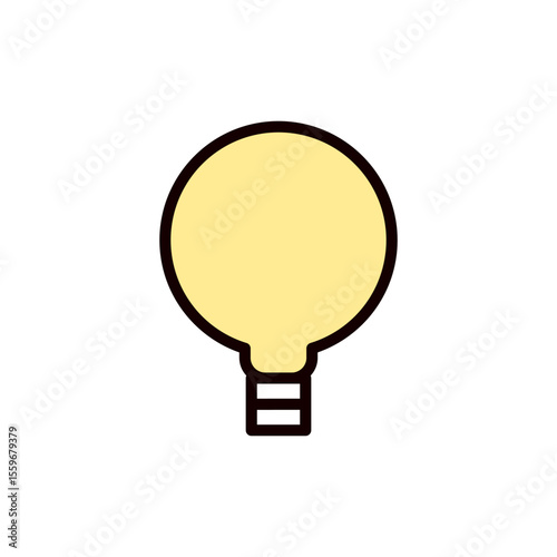 電球のアイコンイラスト