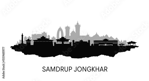 Samdrup Jongkhar Skyline.