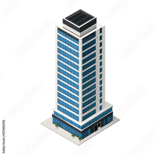 modern office building