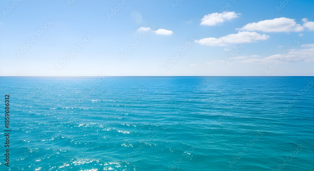 Obraz premium blue sky and sea